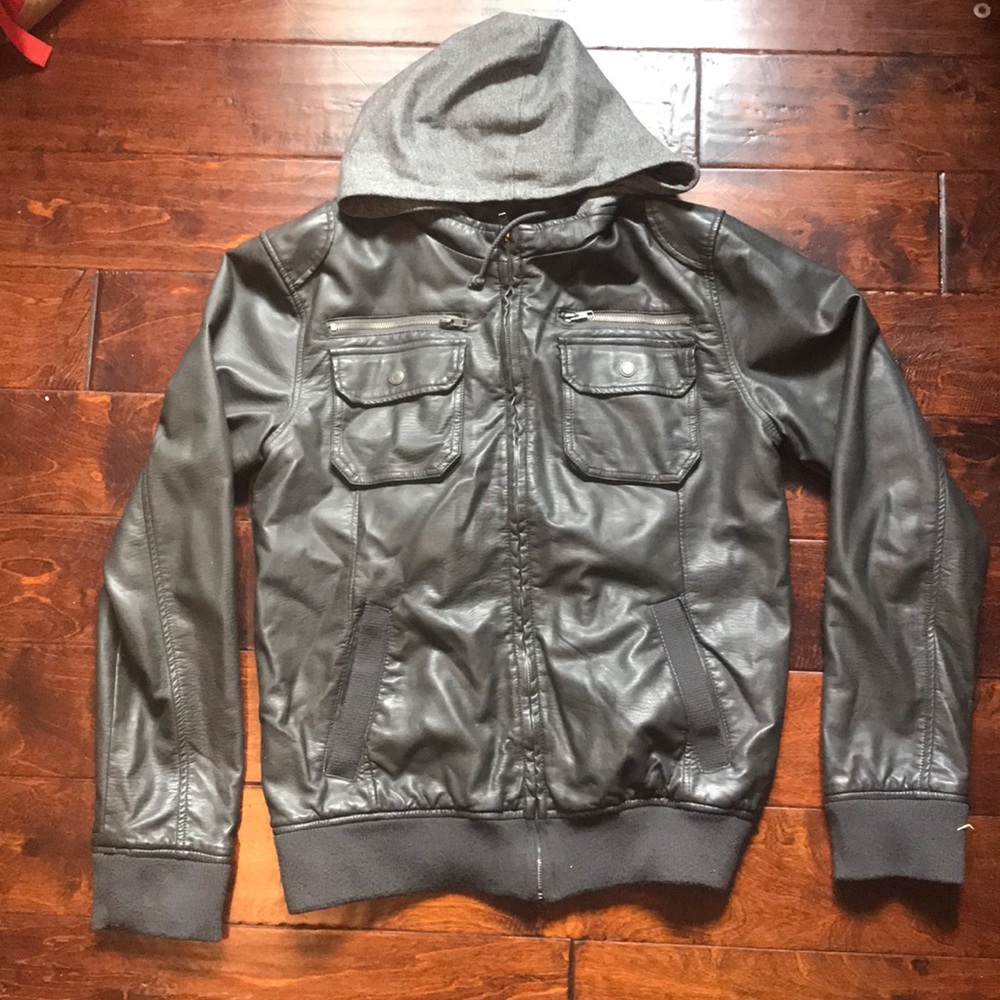 Leather jacket
